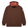 thumbnail image 3 of Men's Mitchell & Ness  Brown Cleveland Browns Vintage Logo Team OG 2.0 Fleece Pullover Hoodie, 3 of 6