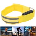 thumbnail image 4 of Bracelet Léger, Brassard LED Rechargeable USB, Équipement de Cyclisme Réglable Haute Visibilité 3 Modes, 4 of 8