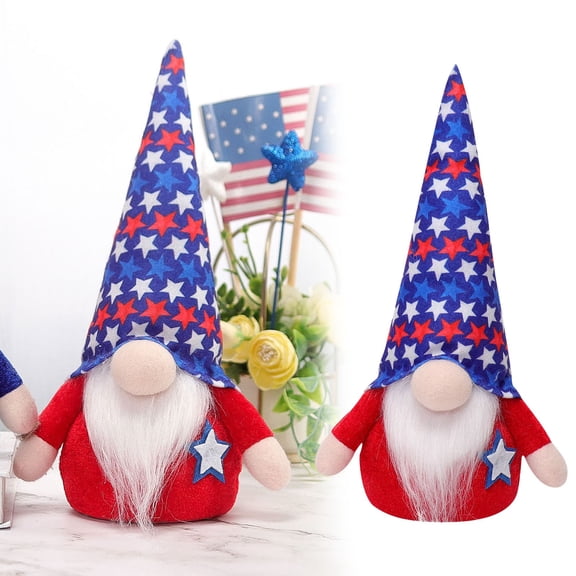 Independence Day Old Man Doll Window Decoration