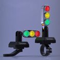 thumbnail image 3 of TopOne Motorcycle Mini Traffic Light Helmet Decorative Warning Lamp Quick Disassembled Night Riding Safety Light, 3 of 7