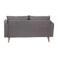 thumbnail image 4 of Flash Furniture Evie Living Room Loveseat, Stone Gray Fabric, 4 of 12