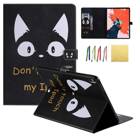 Ipad Credit Card New iPad Pro 12.9 2018 Case, Allytech PU Leather Flip Foilo Stand Case Cover with Credit Card Slots & Strong Magnetic Claspp for Apple iPad Pro 12.9
