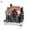 Style#C, variant on Christmas Village Scene，Battery-Operated | Resin Houses with Warm White LED Lights - 1 Pcs Durable, Eye-Catching Xmas Home Ornaments