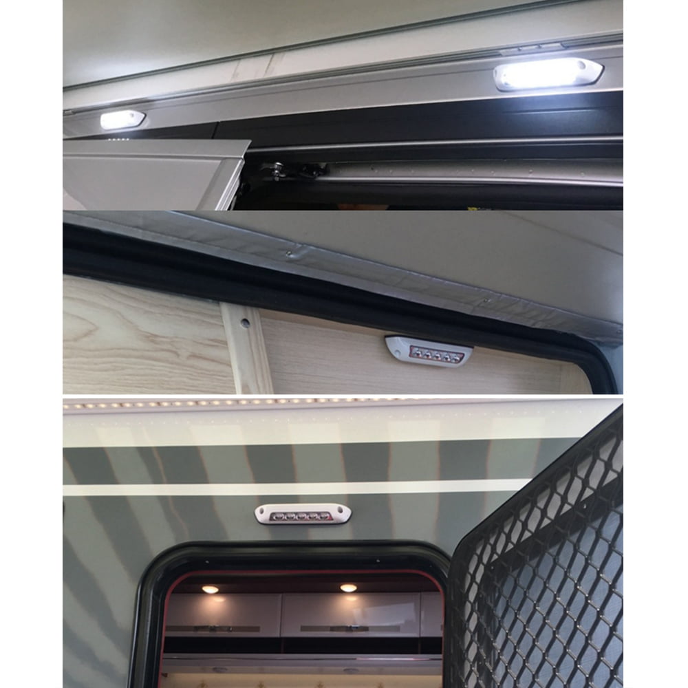 Yacht Caravan,RV Van Camper 12V Awning Lights/RV LED Porch Lights Interior Wall Lamps for Trucks Motor home,Trailer Boats