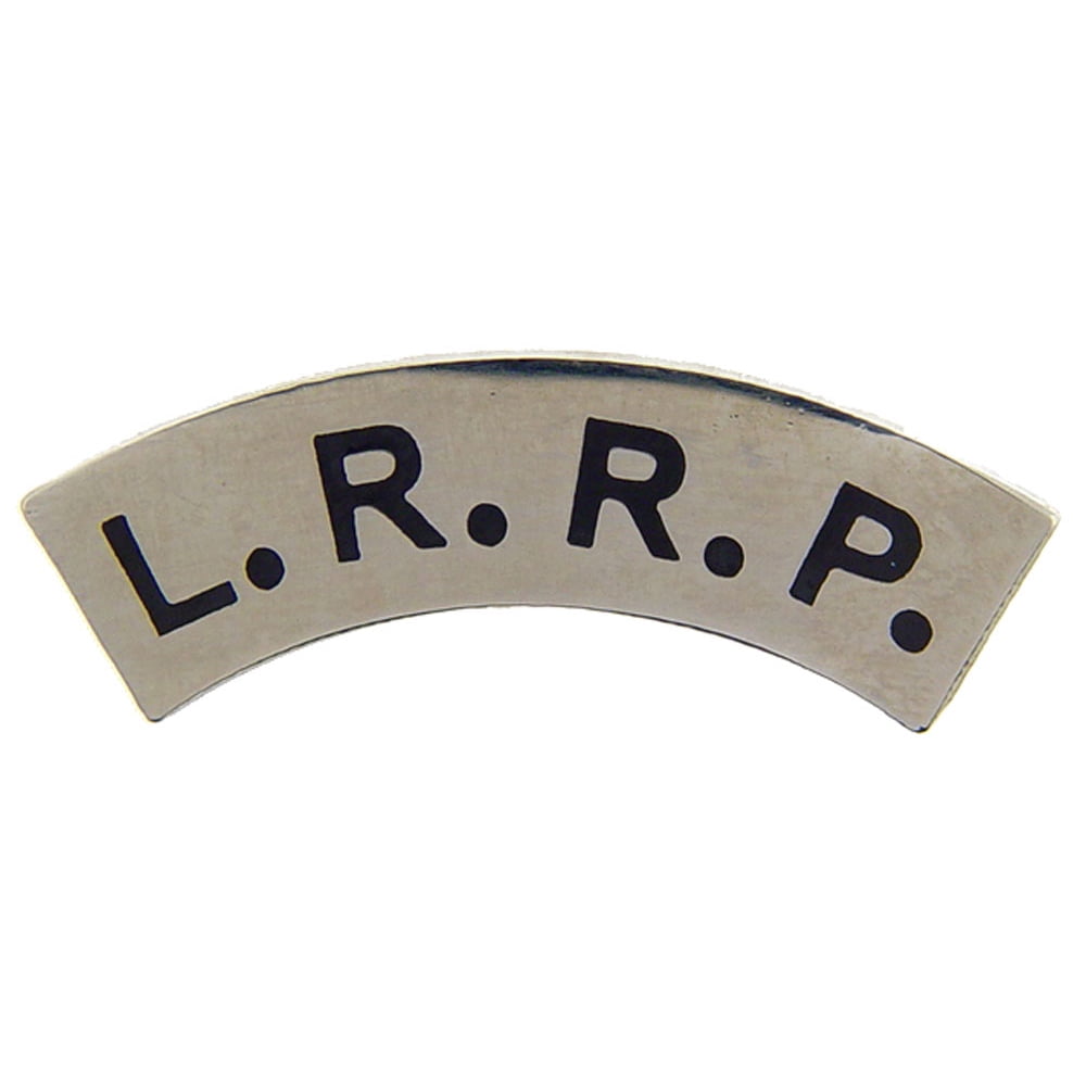 Original Famous Pins & Lapels U.S. ARMY, LRRP TAB Original Artwork