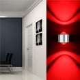 thumbnail image 1 of Matsuzay Lámpara de pared LED moderna de 6 W, aplique de pared hacia arriba y hacia abajo, CA exterior 85-265 V, resistente al agua para KTV Bar, sala de Iluminación y accesorios Numero 3 Matsuzay HA024420-03, 1 of 6