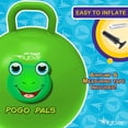 thumbnail image 6 of Flybar My First MFF Pogo Pals Hopper Ball for Kids,125lbs, Ages 3+, Small, Green Frog, 6 of 7