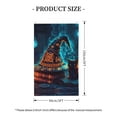 thumbnail image 2 of Halloween House Flags, Halloween Vintage Witch Hat Black Cat A Halloween Decor Double Sided Outdoor Flag with Grommet, Decorative Flags for Garden YardHalloween Decorations, Porch Flag 3x5FT, 2 of 6