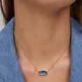 thumbnail image 3 of Collar Kendra Scott Elisa con Ágata Baño de Oro 14k, 3 of 5