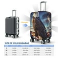 thumbnail image 3 of Salouo Night Sky Bald Eagle Pattern Travel Dust-proof Suitcase Cover, Softside Suitcase Protector Luggage Cover Protector for 18-32inch ,Not Included Suitcase, 3 of 8
