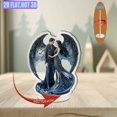 thumbnail image 6 of Rotatable acrylic figurine featuring a celestial couple with star-dusted wings and exquisite details set against a white background, 6 of 6