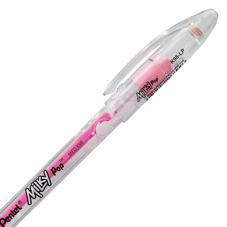 Pentel Milky Pop Pastel Gel Pen, Pink