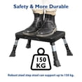 thumbnail image 3 of Taburete plegable BONTEC, 3 niveles, ajustable, 150 kg, metal, 3 of 7