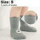 thumbnail image 2 of Laklulu Calcetines para bebé, calcetines antideslizantes para niños pequeños y niñas, 2 of 5