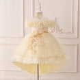thumbnail image 2 of Ruyang Dresses for Teen Girls Flowy Embroidery Cold Shoulder Multi Layered Tulle Tutu Dresses Summer Princess Birthday Party Dresses, 2 of 9