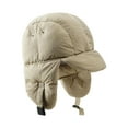 thumbnail image 1 of Gorro con orejeras Yuyangstore Caqui, 1 of 8