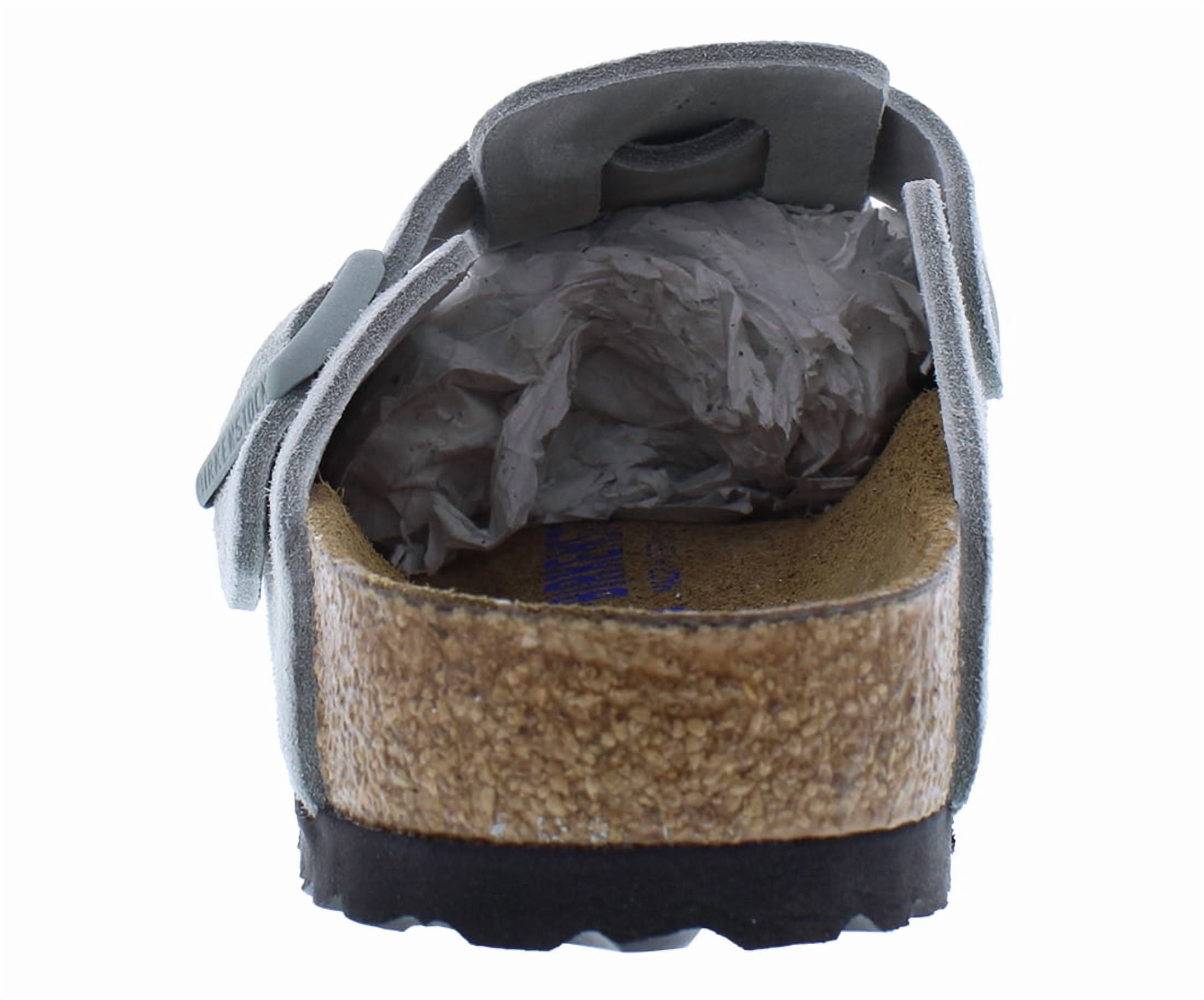 Birkenstock Boston Narrow Unisex Shoes Size 8, Color: Pure Sage