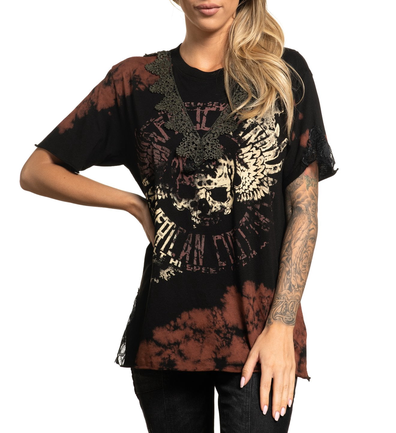 T-Shirt AC FALLOUT PAINT Tee - Walmart 