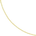 thumbnail image 2 of 10K Yellow Gold 16" 0.80mm Replacement Rope Chain Necklace w/ 5mm Spring Ring - Women, 2 of 4