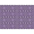thumbnail image 1 of Ahgly Company Machine Washable Indoor Rectangle Transitional Dark Purple Area Rugs, 3' x 5', 1 of 7