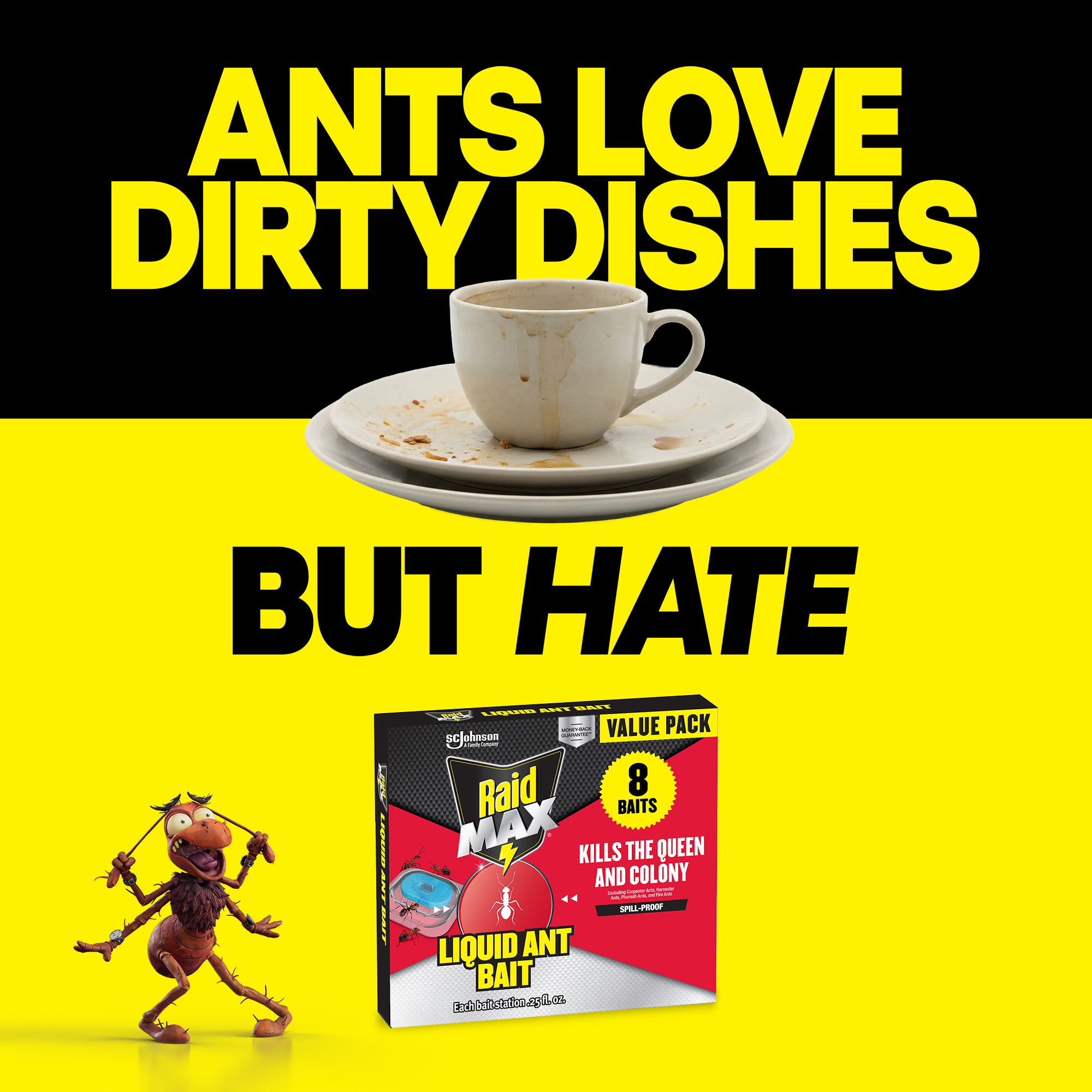 Raid MAX Liquid Ant Bait Stations, 8-Count photo 6