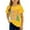 Yellow, variant on GobdXE Kids Kindergarten Era Retro Letter Short Sleeve Crew Neck T-Shirt Color:Light Blue,Size:8-9 Years
