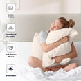 thumbnail image 3 of SGI Bedding 600 TC Pillowcase Set Ivory Color 2 Piece Queen Size, 3 of 5
