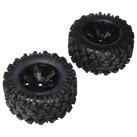 7772X Pre-Assembled X-Maxx Wheels & Tires (8S-Rated) Vehicle