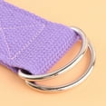 thumbnail image 2 of OUNONA 2pcs Closed-loop Design Muscle Stretching Bands Light Purple Polyester Cotton for on Travel, 2 of 7
