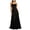 Black, variant on Floral Bridesmaid Dresses for Women Fashion A Line Elegant Spaghetti Strap Formal Prom Dress
