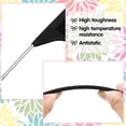 thumbnail image 3 of Hair Parting Comb Stainless Steel Pintail Comb Rat Tail Comb Teasing Combs 6pcs, 3 of 4