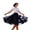 Navy, variant on Casual Flared Skirt Solid Color A Line Mini Skirt Fashion Versatile Party Wear Comfortable Stretch Waist Women'S Casual Dress Light Purple Xl