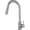 Nickel, variant on Black Kitchen Faucet Two Function Single Handle Pull Out Mixer Hot and Cold Water Tap Deck Mounted Stream Sprayer Head