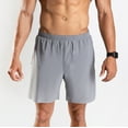 thumbnail image 4 of NonZero Gravity ZinTex UV 50+ Sweat-Wicking Activewear Shorts w/ Lining for Men (Concrete, 2X-Large), 4 of 7