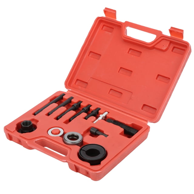 Kit de instalación de extractor de polea automotriz, 12 Uds., para alternador de dirección asistida GM