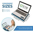 thumbnail image 2 of Shield Your Body 3 layer Laptop Pad, EMF Radiation Protection, Anti Radiation Laptop Pad, Cooling RF Blocker Shield - Blue, 2 of 7