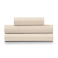thumbnail image 6 of Luxe Cotton Percale Crisp and Cool Sheet Set, Twin, Sand, 6 of 6