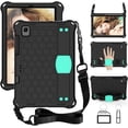 thumbnail image 1 of Kids Case for Lenovo Tab 4 10, Kids Friendly Light Weight Non-Toxic EVA Shockproof Case with Handle Stand Strap, Shoulder Belt for Lenovo Tab 4 10.1 Inch Tablet 2017 (Model: TB-X304), 1 of 6