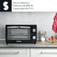 thumbnail image 2 of Horno Tostador Eléctrico De Mesa 9.3 Lt 110v Acero Inox Color Negro, 2 of 5