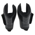 thumbnail image 3 of 1 par de botas de pata de caballo patas traseras de patas de protección de protección para hembras negras Sunnimix Botas Fetlock para salto de caballos, 3 of 8