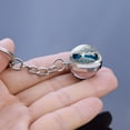 thumbnail image 4 of CNKOO Luminous Keychain Portable Tree Keyring Glass Balls Key Chain Pendant Gifts for Friends and Family, 4 of 7