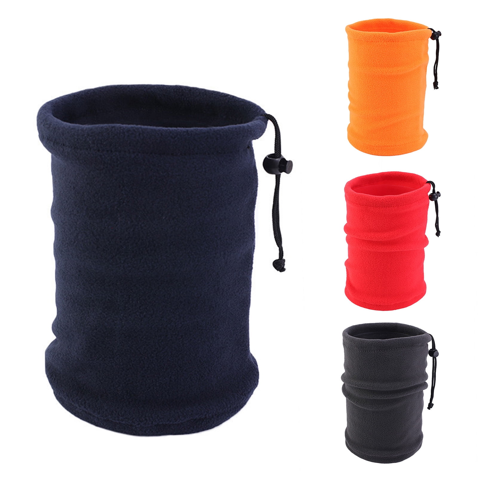 2Pcs Winter Neck Warmer Gaiter Ski Tube Scarf Cold Weather Face Cover for Boys Girls,Pink