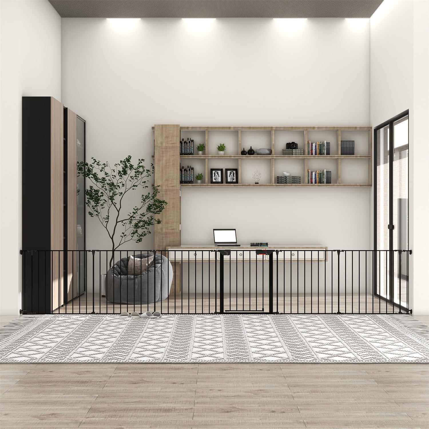 Pefilos 8 Panel Play Yard Dog Playpen for Multiple Sizes of Dog, Designed for Camping, Dog Fences Indoor, Black Pefilos 8 Panel Play Yard Dog Playpen for Multiple Sizes of Dog, Designed for Camping, Dog Fences Indoor, Black