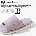 thumbnail image 4 of CHICVOMEY Slippers for Women Cozy Soft Lightweight Slip-On House Slippers Linen Cotton House Shoes with Memory Foam for Bedroom Indoor Slippers, 4 of 9