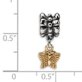 thumbnail image 2 of Sterling Silver & 14k Reflections Butterfly Dangle Bead, 2 of 2