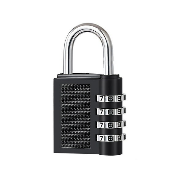 4-Digit Password Combination Padlock Zinc Alloy Suitcase Smart Password Lock