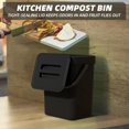 2 Pack Kitchen Trash Can with Lid, Double Bathroom Garbage Can, Small