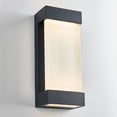 thumbnail image 3 of Artika Glacier Integrated LED Outdoor Wall Light Fixture Black, 3 of 7