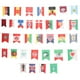 thumbnail image 2 of Bandera De Banderas De La Copa De Fútbol 2022, Banderas De Equipos De La Copa De Alta Solidez Del Color Costura De Doble Hilo Fijación A Alta Temperatura Para, 2 of 7