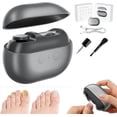 thumbnail image 5 of Fanyil Easy Clip Nail Clippers - 2026 Easyclip Smart Nail Clipper for Seniors, Electric Nails Care Tool with LED Light & Storage Box, Painless Toenail Trimmer for Thick Nails, Arthritis (Pink), 5 of 10